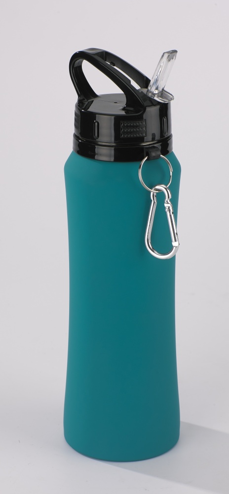 Logotrade promotional merchandise picture of: Water bottle Colorissimo, 700 ml, turquoise