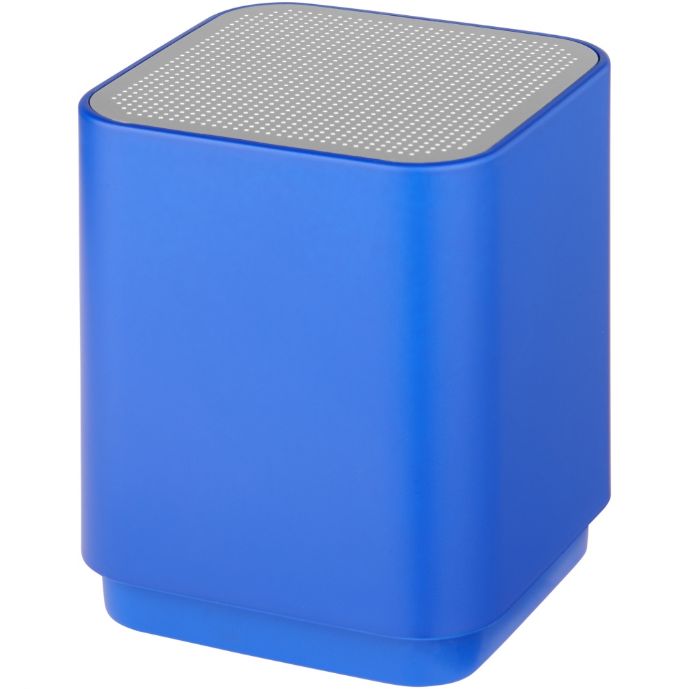 Logotrade business gift image of: Beam light-up Bluetooth® speaker, royal blue