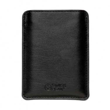 Logo trade promotional items picture of: Swiss Peak Powerbank wallet, black