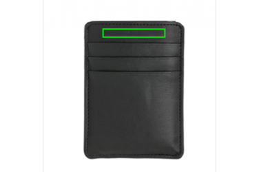 Logotrade promotional merchandise picture of: Swiss Peak Powerbank wallet, black