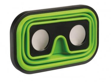 Logo trade promotional gifts image of: VR Glasses IMAGINATION FLEX, green