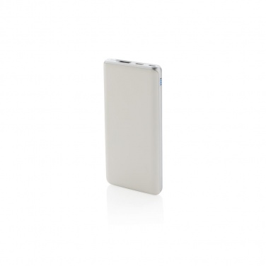 Logo trade promotional merchandise picture of: Ultra fast 20.000 mAh powerbank with PD, white