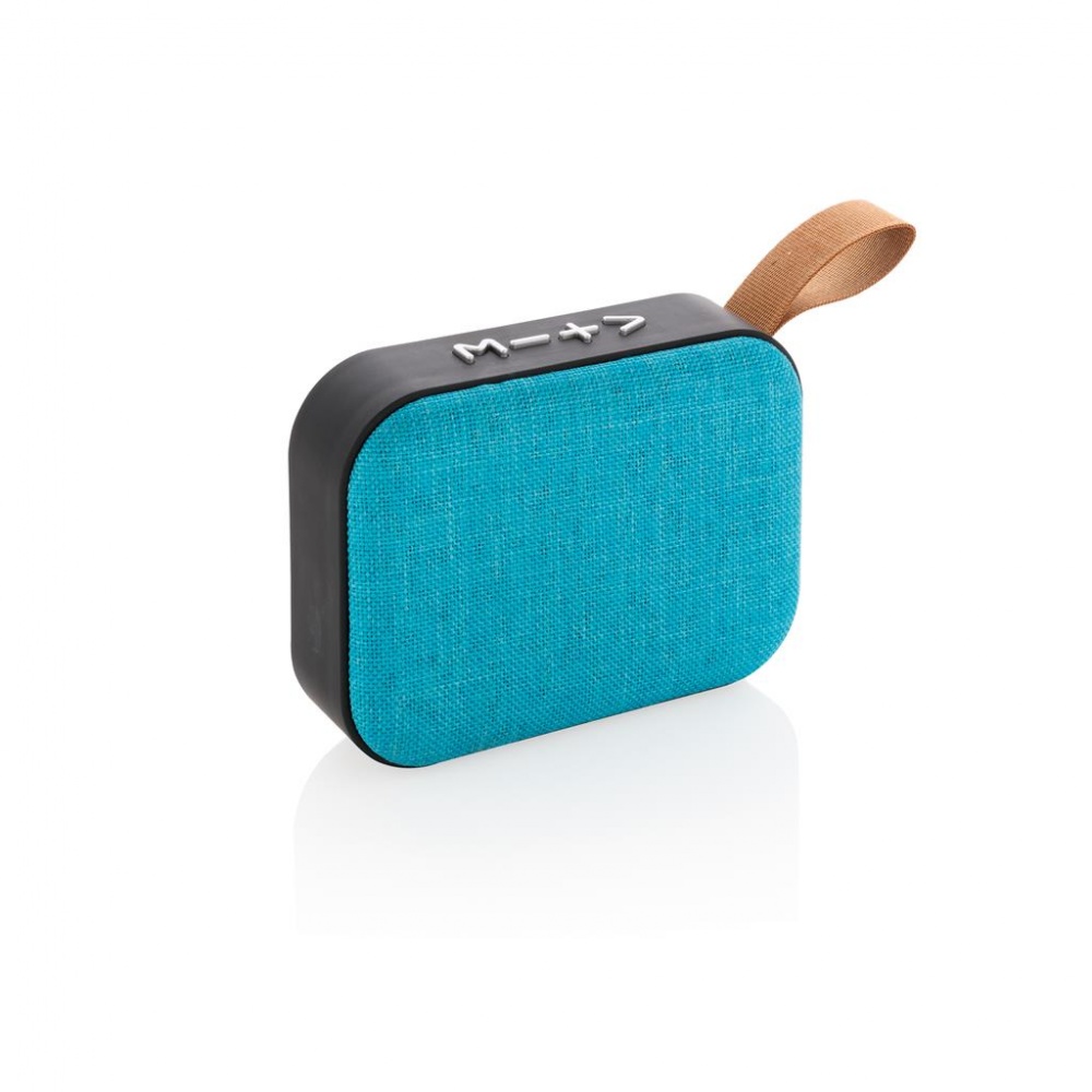 Logotrade promotional merchandise photo of: Fabric trend speaker, blue