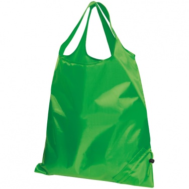 Logotrade promotional item image of: Foldable shopping bag ELDORADO, green