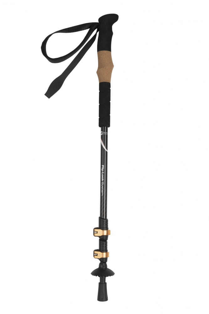 Logotrade promotional item image of: Trekking poles Denali, black