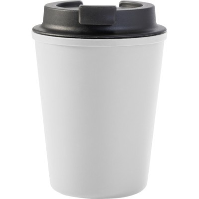 Logotrade promotional product image of: Travel mug 350 ml, white