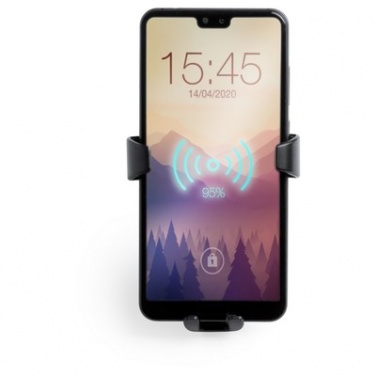 Logotrade corporate gift picture of: Mobile phone holder for car, wireless charger