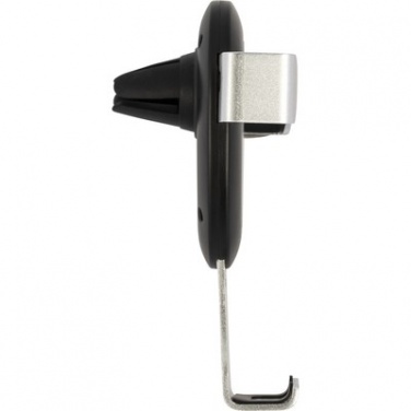 Logo trade promotional items picture of: Mobile phone holder for car, black