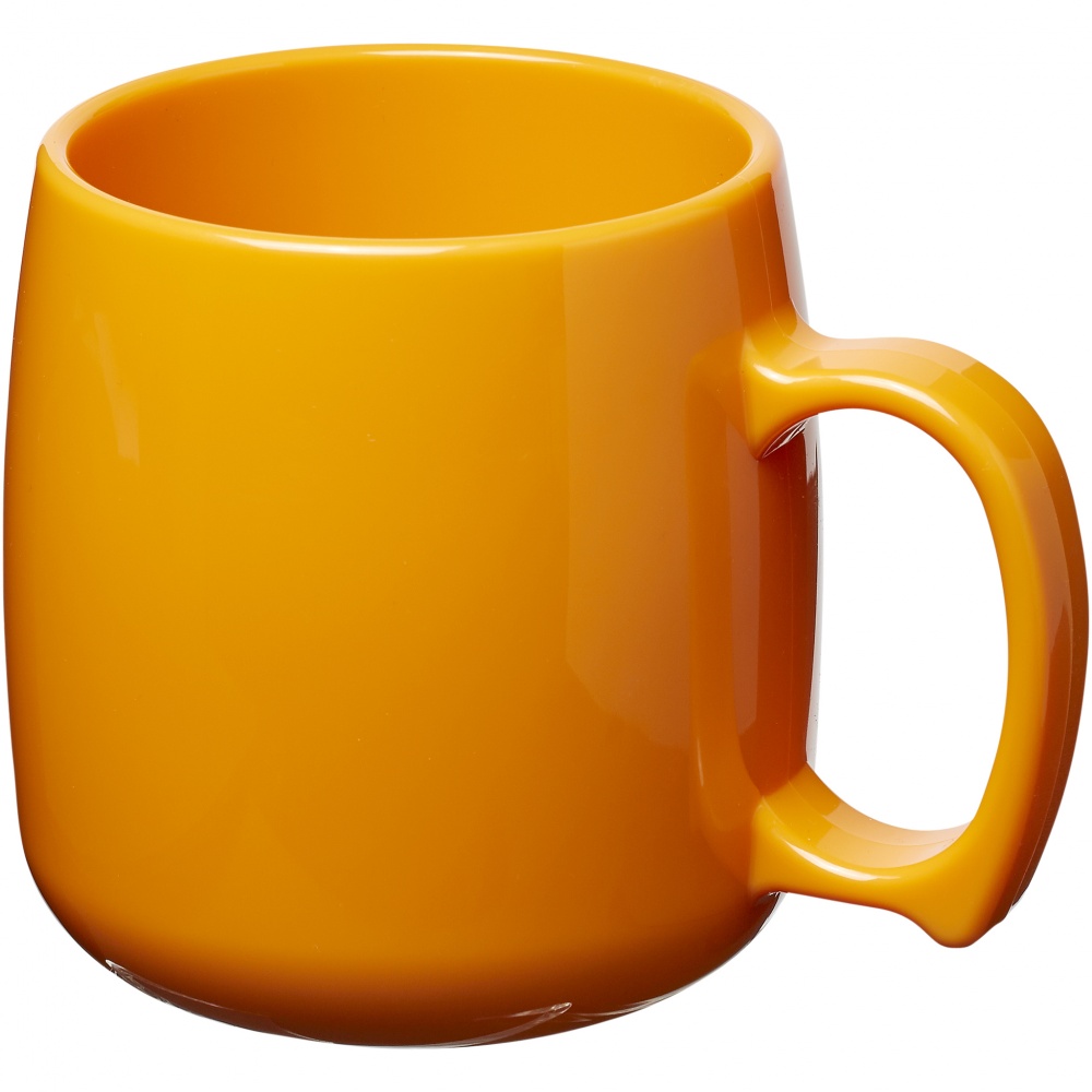 Logo trade corporate gifts picture of: Classic 300 ml plastic mug, orange