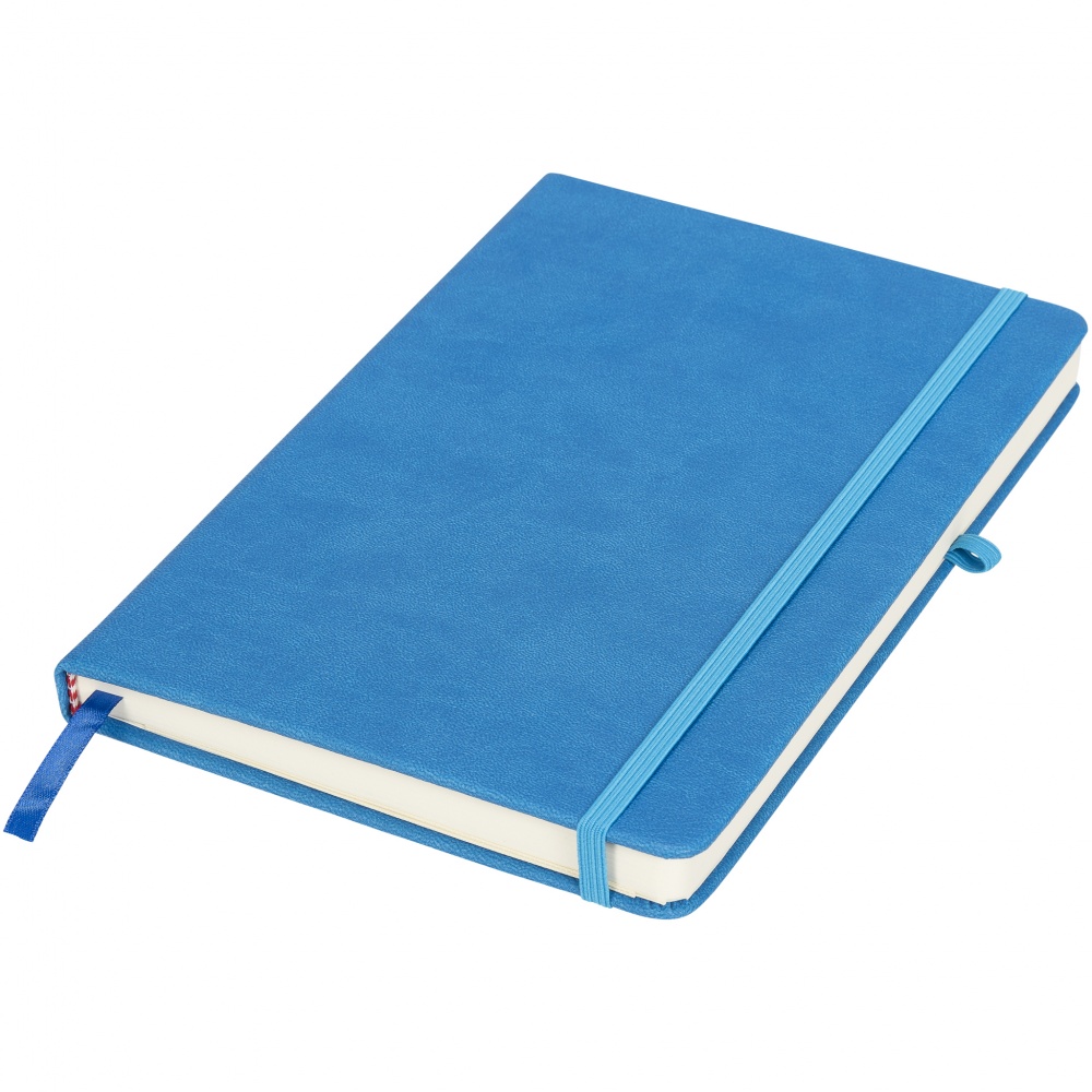 Logotrade promotional items photo of: Rivista medium notebook, blue