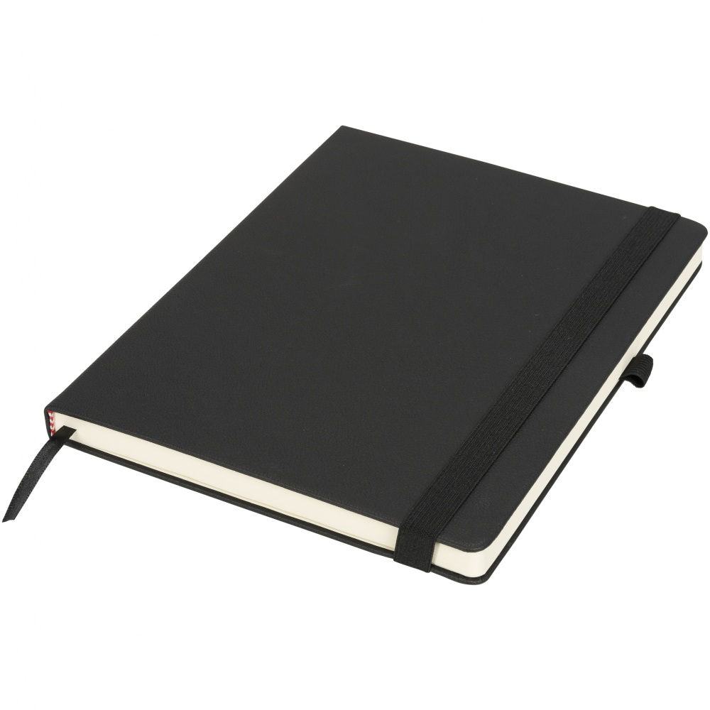 Logotrade business gift image of: Rivista notebook large, black