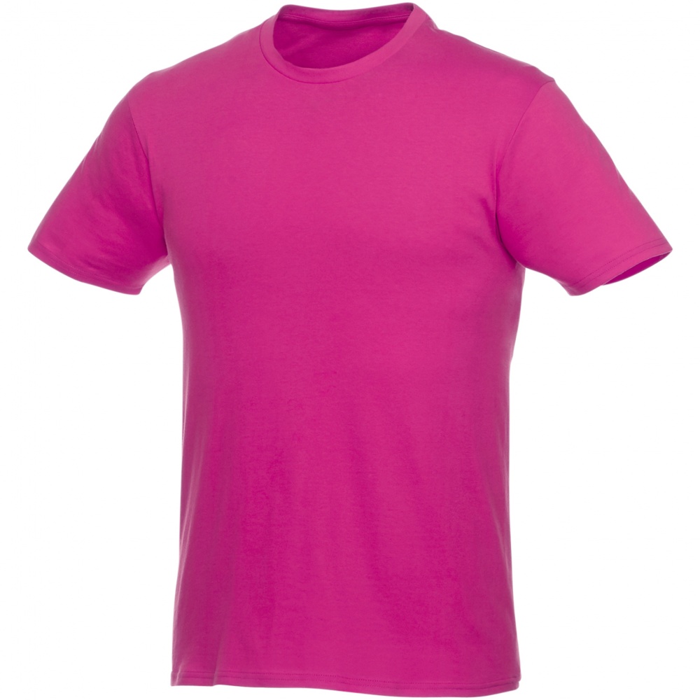 Logo trade promotional gifts picture of: Heros short sleeve unisex t-shirt, pink