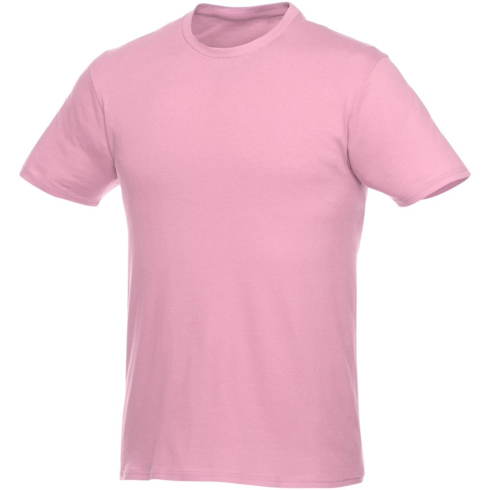 Logotrade promotional product picture of: Heros short sleeve unisex t-shirt, light pink