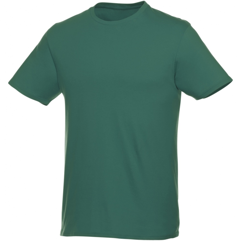 Logo trade advertising products picture of: Heros short sleeve unisex t-shirt, dark green