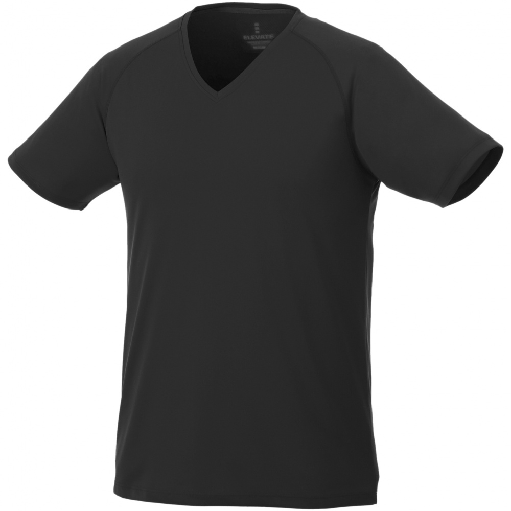 Logotrade promotional giveaway image of: Amery short sleeve women's cool fit v-neck shirt