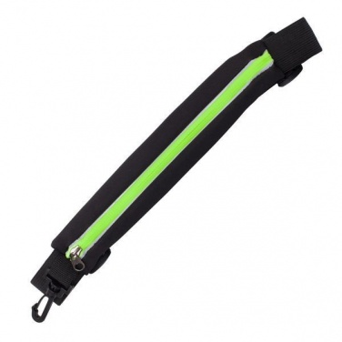 Logotrade promotional product image of: Ease sports waist bag, black/light green