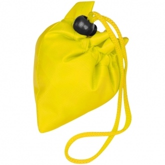 Logo trade promotional items picture of: Foldable shopping bag ELDORADO, Yellow