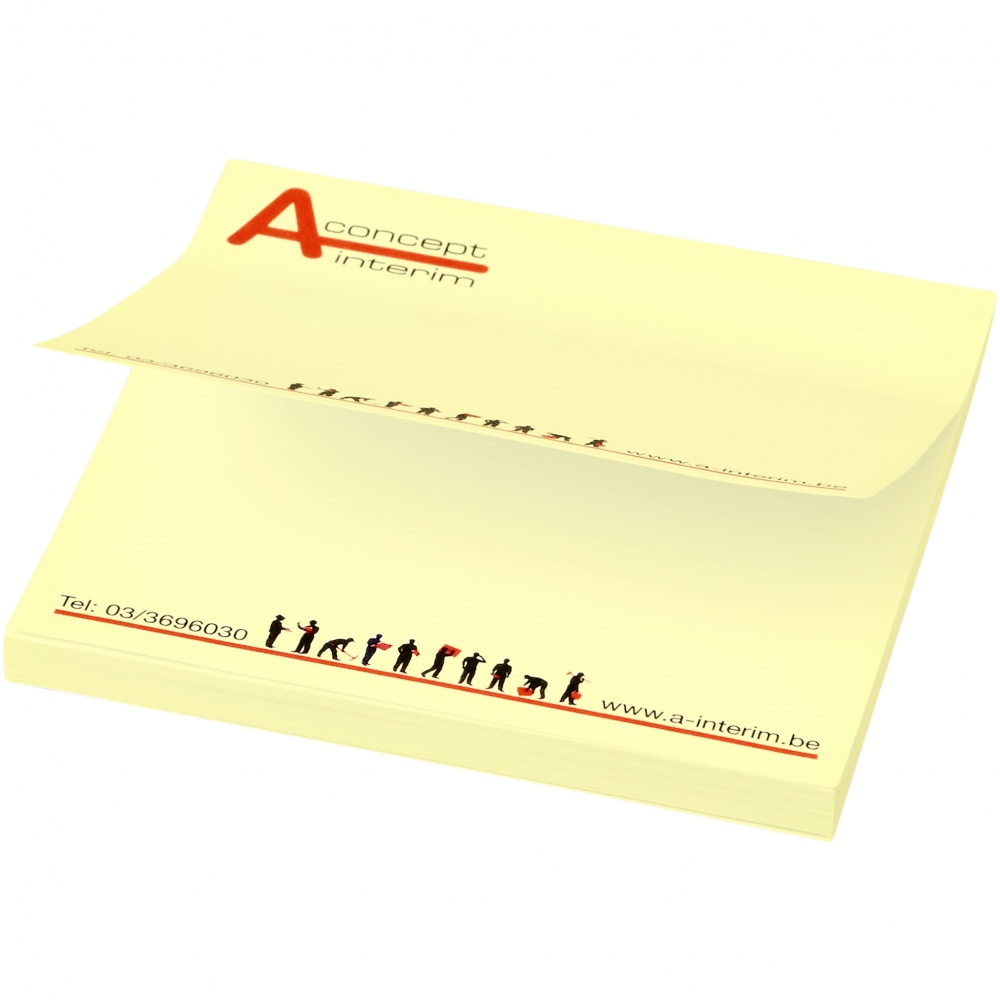 Logo trade promotional item photo of: Sticky-Mate® sticky notes 75x75