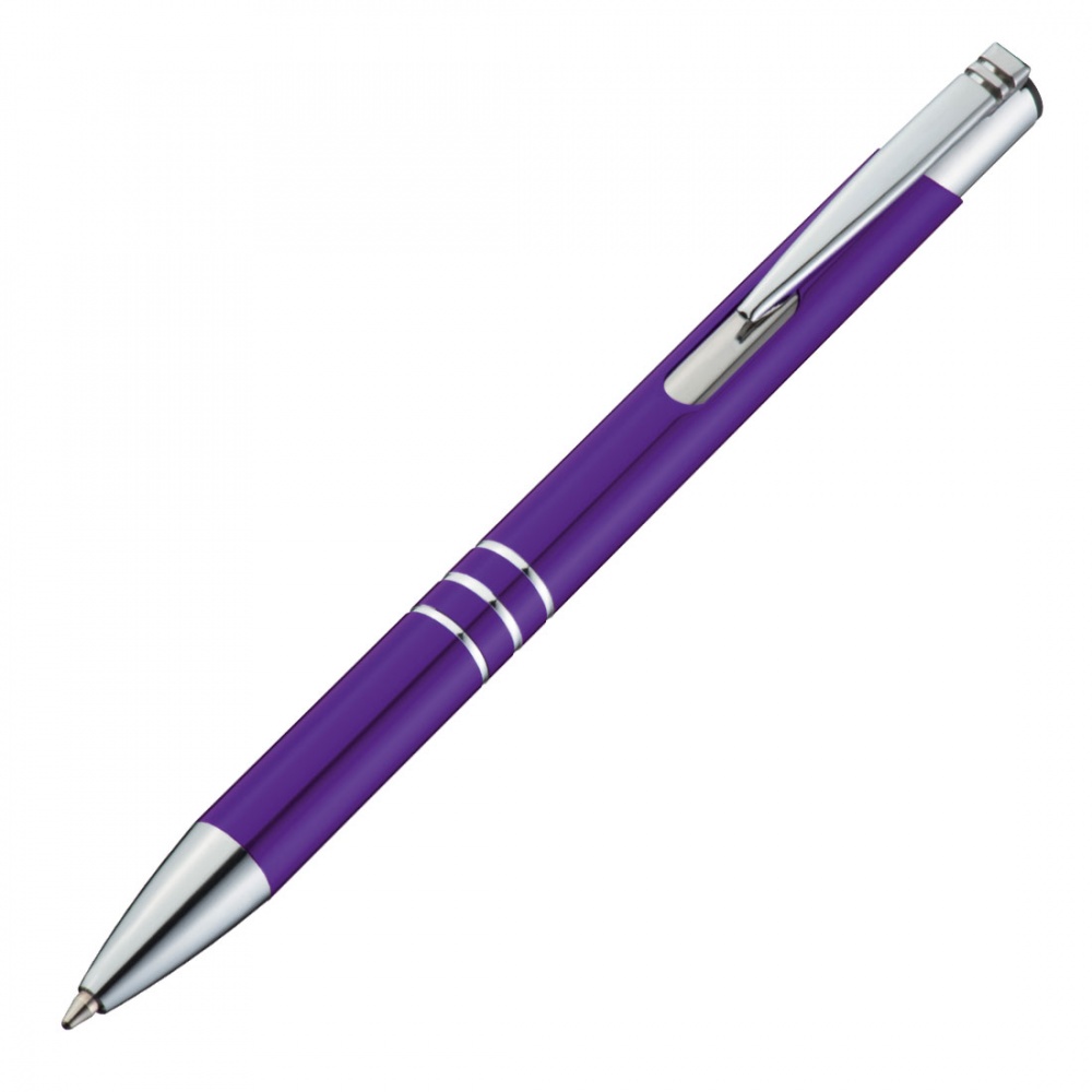 Logotrade business gift image of: Metal pen, Lilac