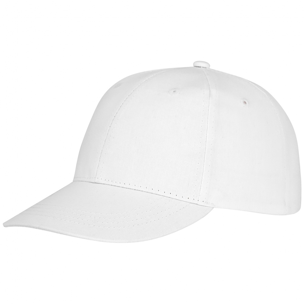 Logo trade promotional item photo of: Ares 6 panel cap, white