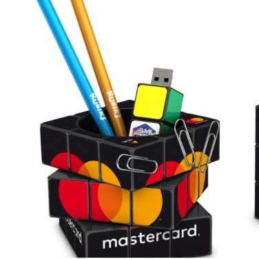 Logo trade corporate gifts picture of: 3D Rubik's Pen Pot