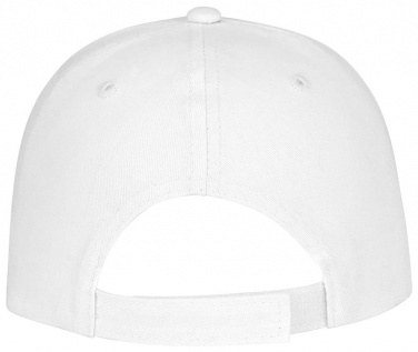 Logotrade corporate gifts photo of: Ares 6 panel cap, white