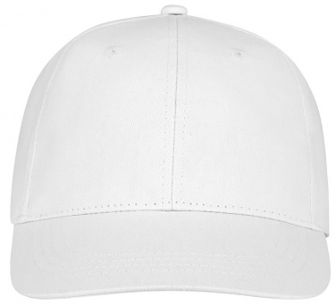 Logo trade promotional gift photo of: Ares 6 panel cap, white