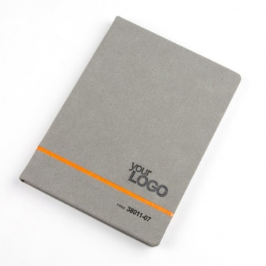 Logo trade promotional giveaway photo of: Notebook NUBOOK A5, Orange