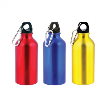 Logo trade advertising products picture of: Drinking bottle 400 ml, Red