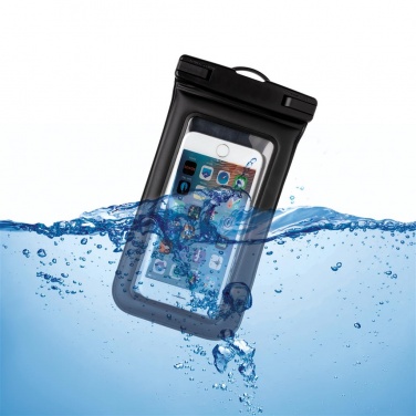 Logo trade promotional products picture of: IPX8 Waterproof Floating Phone Pouch, black