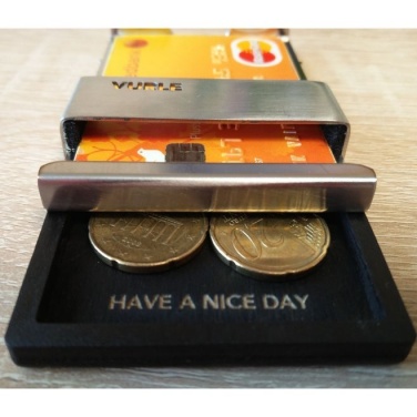 Logo trade corporate gift photo of: Vurle cardholder, black