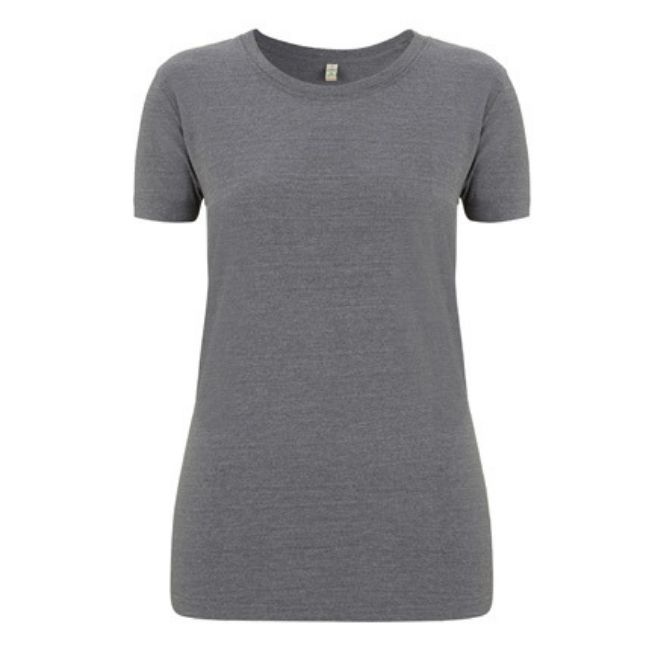 Logo trade promotional giveaways picture of: Salvage women´s slim fit t-shirt, melange heather