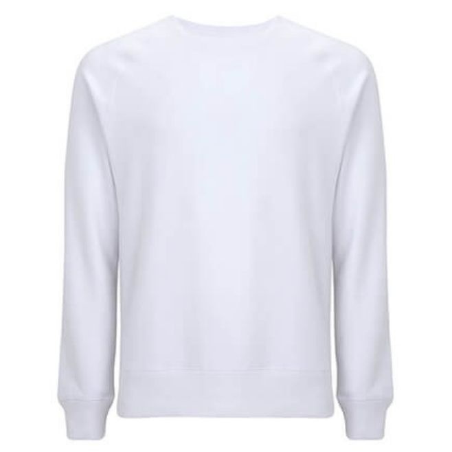 Logo trade corporate gift photo of: Salvage unisex men´s sweatshirt, dove white