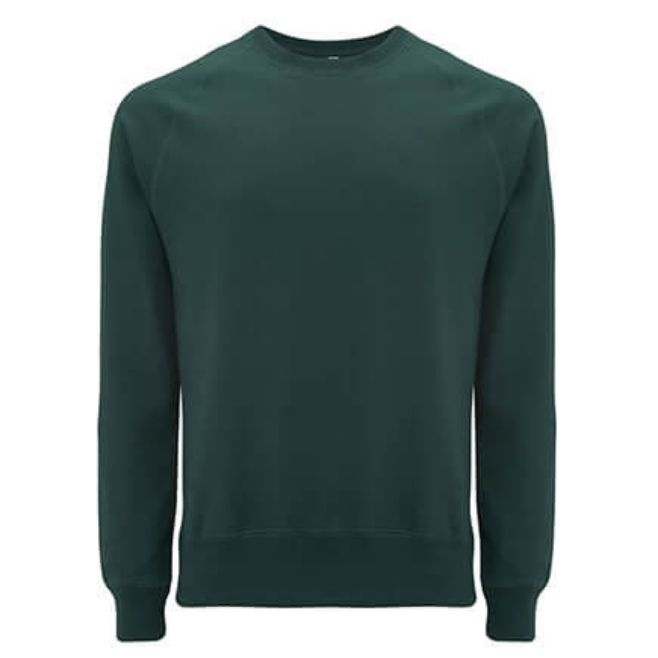 Logotrade promotional product image of: Salvage unisex raglan sweatshirt, bottle green