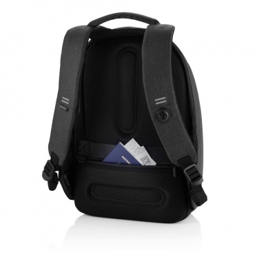 Logotrade promotional gift picture of: Bobby Pro anti-theft backpack, black