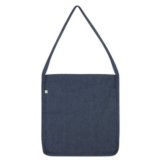 Logotrade promotional giveaways photo of: Tote sling bag Salvage, melange navy