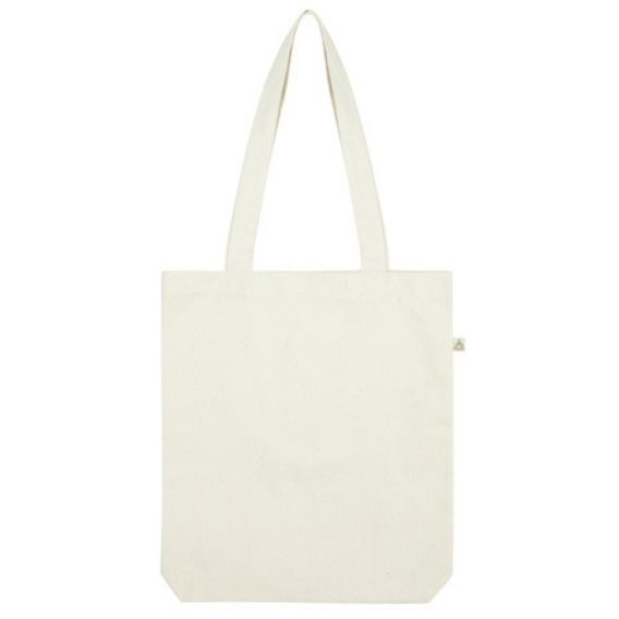 Logotrade corporate gift picture of: Shopper tote bag, natural white