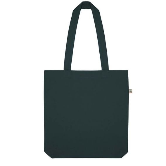 Logo trade promotional merchandise picture of: Shopper tote bag, bottle green