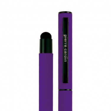 Logotrade promotional item picture of: Writing set touch pen, soft touch CELEBRATION Pierre Cardin