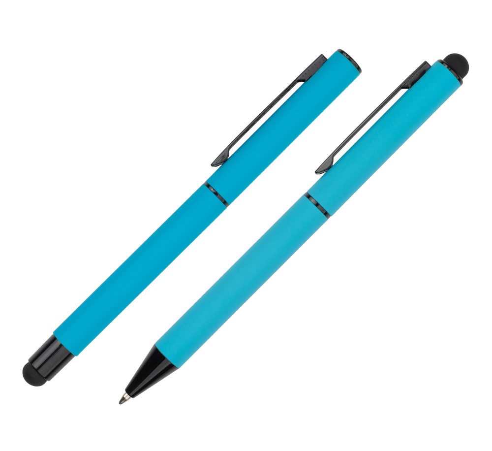 Logotrade advertising product image of: Writing set touch pen, soft touch CELEBRATION Pierre Cardin