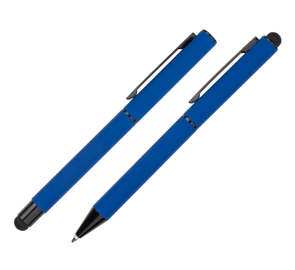 Logo trade promotional merchandise picture of: Writing set touch pen, soft touch CELEBRATION Pierre Cardin