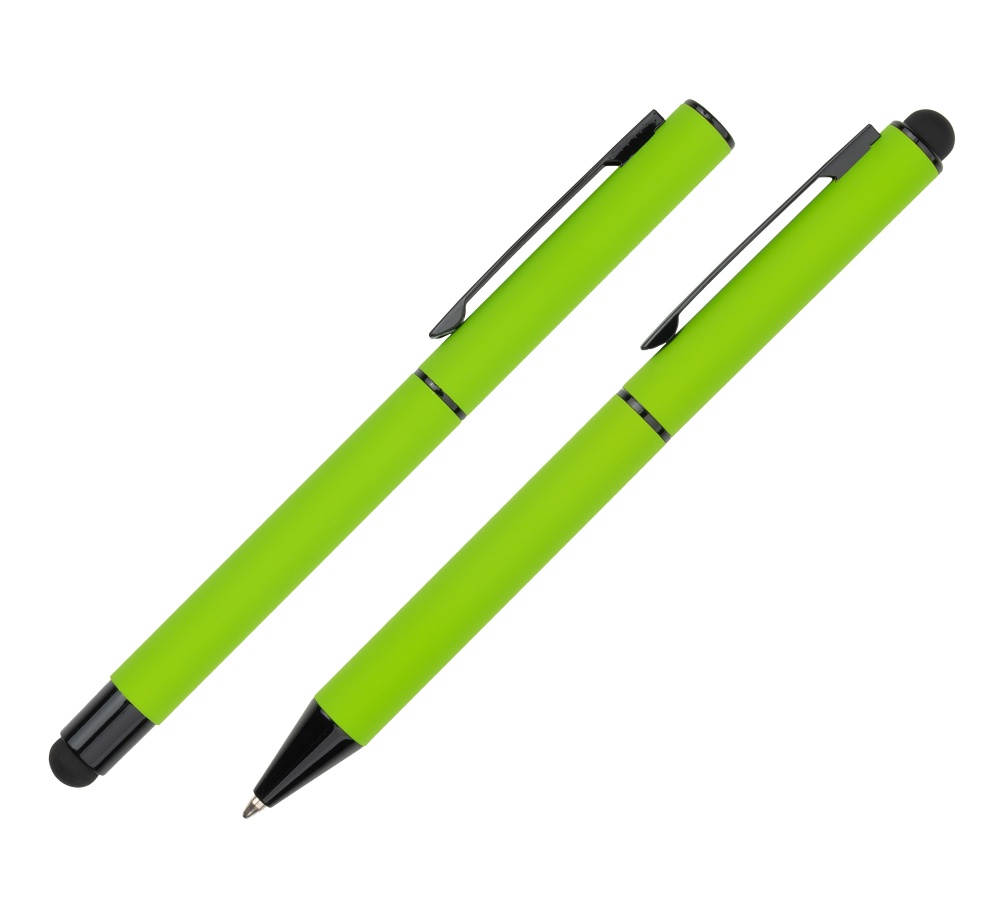 Logotrade business gift image of: Writing set touch pen, soft touch CELEBRATION Pierre Cardin