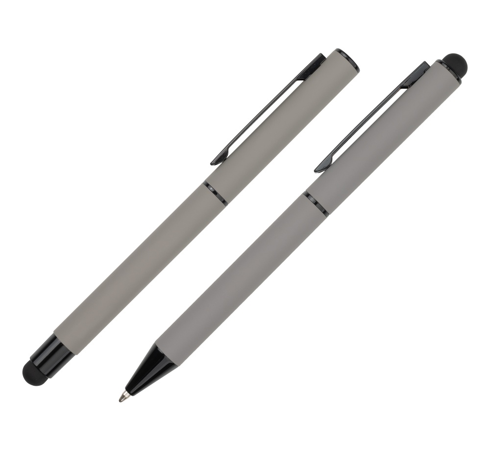 Logotrade corporate gift picture of: Writing set touch pen, soft touch CELEBRATION Pierre Cardin