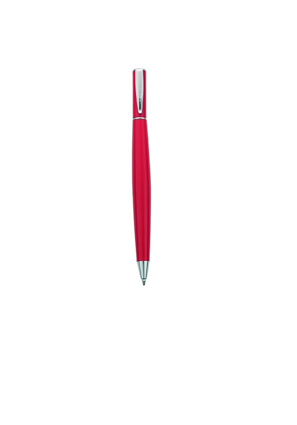 Logo trade business gifts image of: Metal ballpoint pen MATIGNON Pierre Cardin, Red