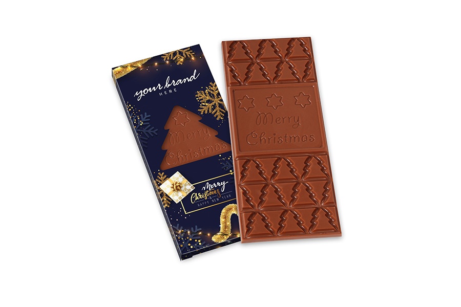 Logotrade promotional item image of: christmas tree chocolate