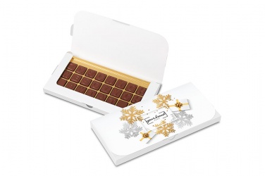 Logo trade business gift photo of: Chocolate telegram