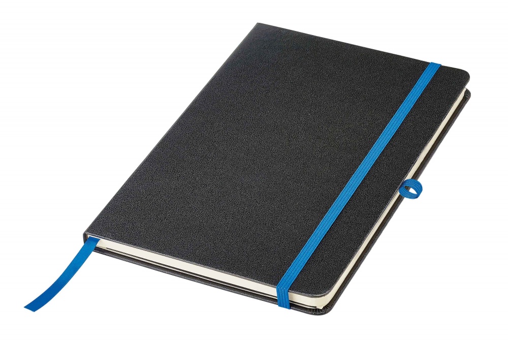 Logotrade promotional item picture of: Notebook A5, Blue