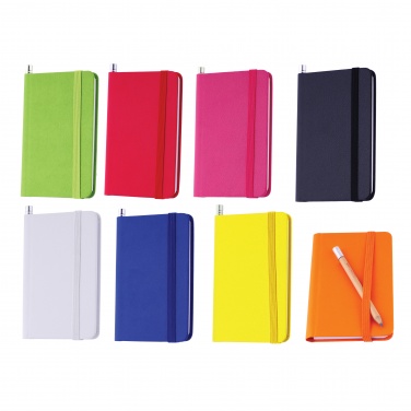 Logotrade advertising products photo of: Notebook A7, Pink