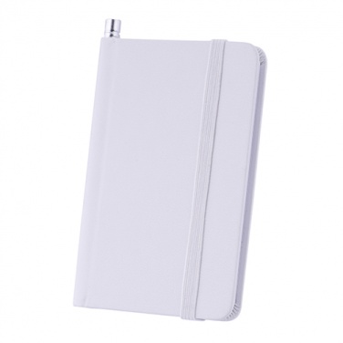 Logo trade advertising products picture of: Notebook A7, White