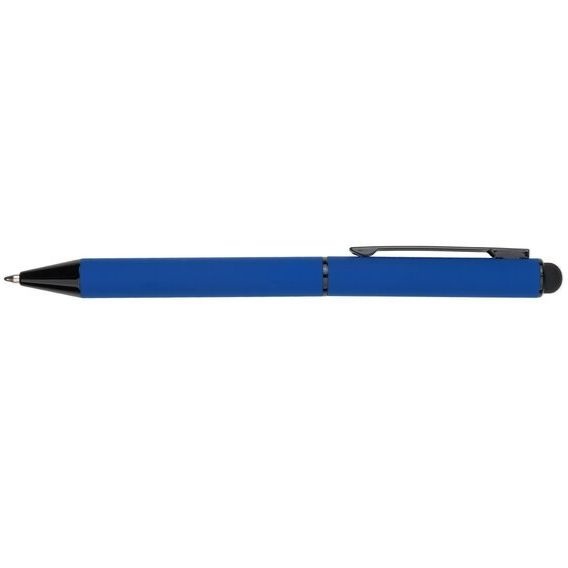 Logo trade business gifts image of: Metal ballpoint pen, soft touch Celebration Pierre Cardin, blue